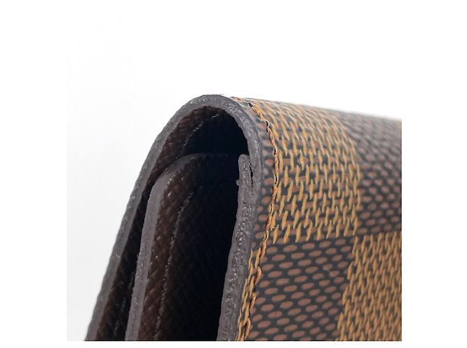 Louis Vuitton Brown Damier Canvas Schlüsseletui Braun - Ansicht 3
