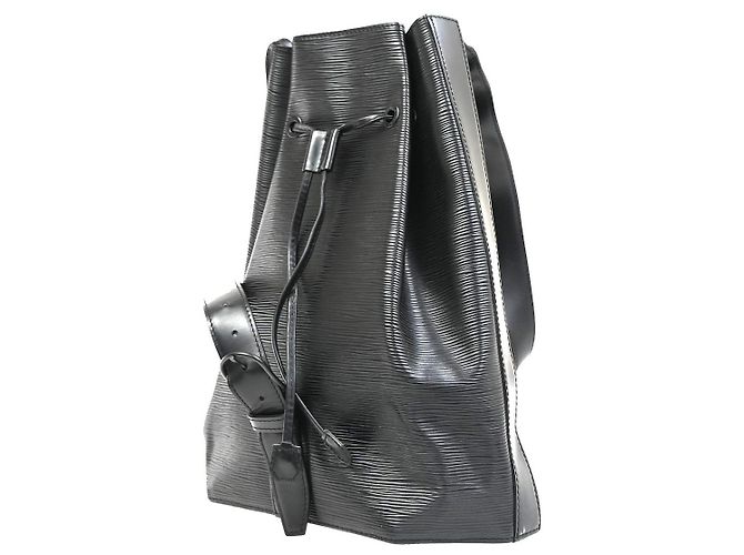 Louis Vuitton Rucksack Drawstring Epi Leather Schwarz - Ansicht 3