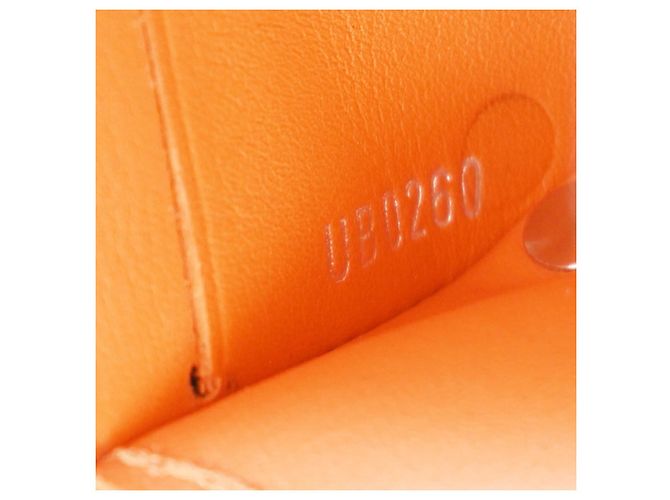 Louis Vuitton Discovery Monogram Taigarama Compact Arancione - vista 7