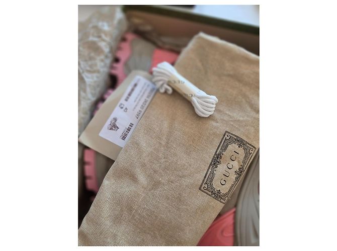 Gucci Scarponi da trekking Beige e Rosa Grigio - vista 11