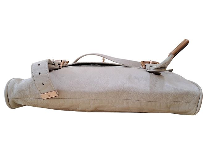 Clutch Mulberry Alexa in pelle stampata Crudo - vista 3