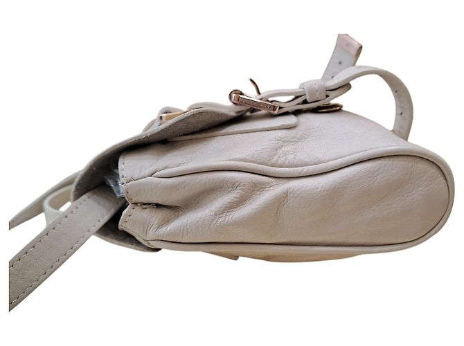 Clutch Mulberry Alexa in pelle stampata Crudo - vista 4