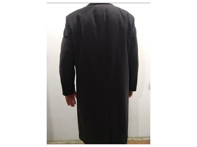 Casaco Hugo Boss De Tomaso Homem Lã Cinza antracite - vista 3
