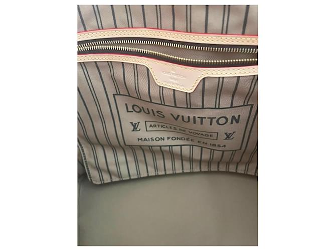 Borsa Tote Louis Vuitton Neverfull MM Monogram Canvas con pochette Marrone Monogramma - vista 12