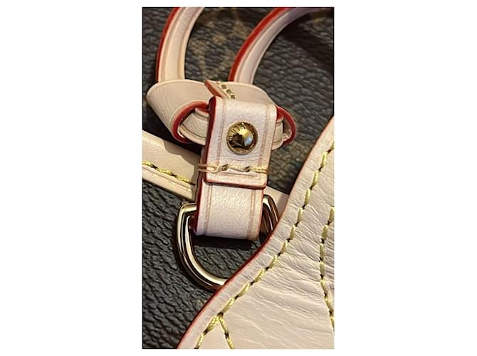 Borsa Tote Louis Vuitton Neverfull MM Monogram Canvas con pochette Marrone Monogramma - vista 13