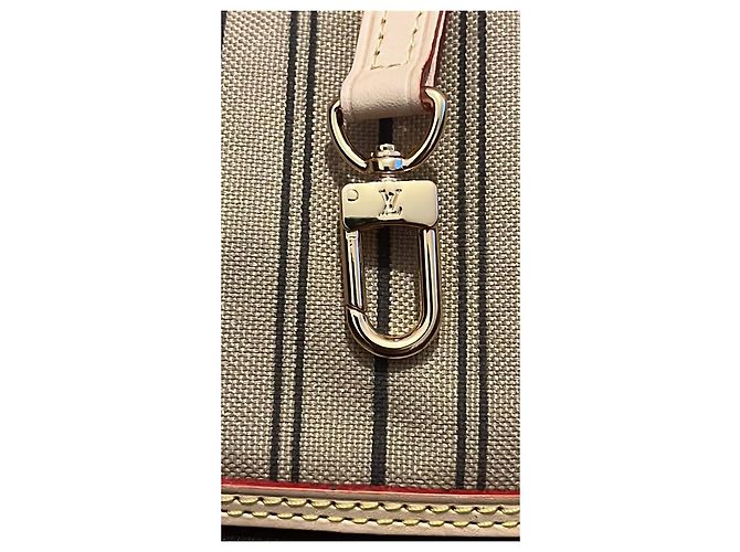 Borsa Tote Louis Vuitton Neverfull MM Monogram Canvas con pochette Marrone Monogramma - vista 17