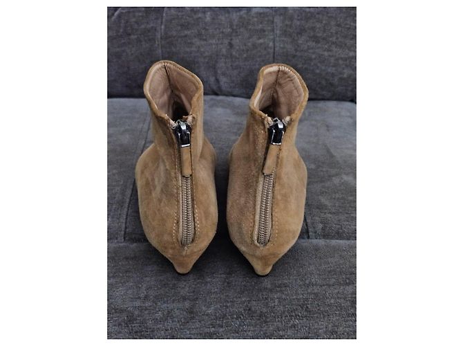 Dior Botines de ante marrón Castaño - vista 10