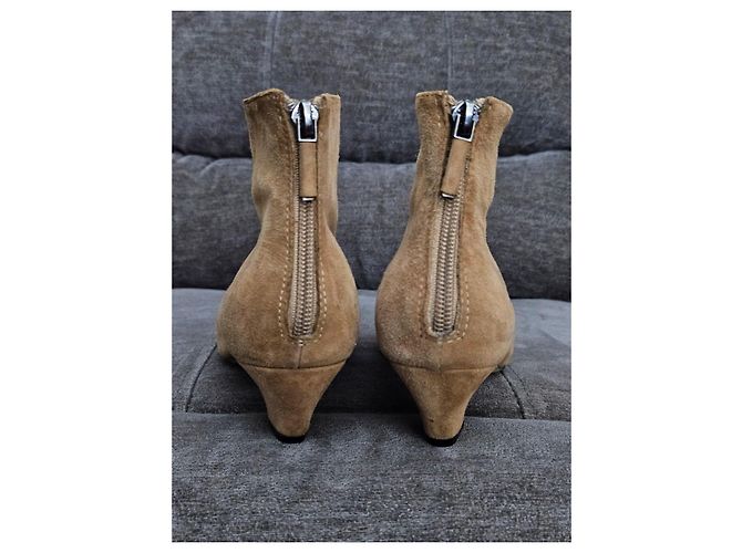 Dior Botines de ante marrón Castaño - vista 11