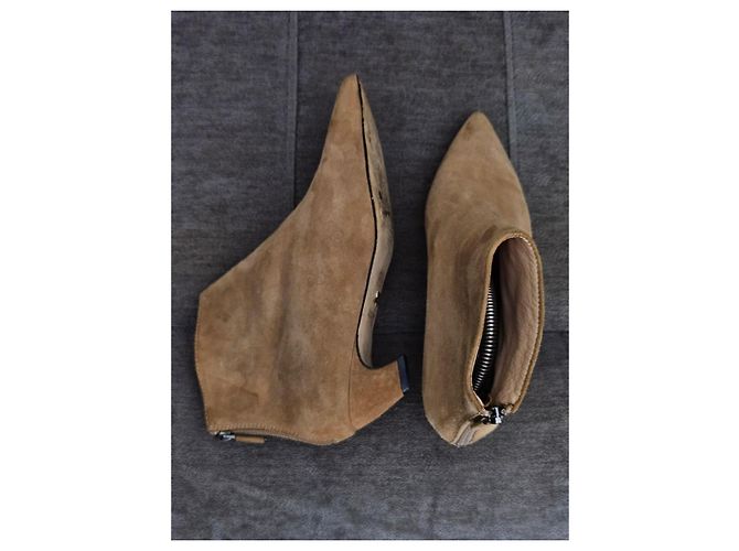 Dior Botines de ante marrón Castaño - vista 7