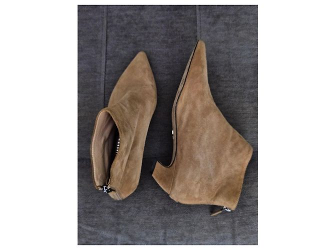 Dior Botines de ante marrón Castaño - vista 8
