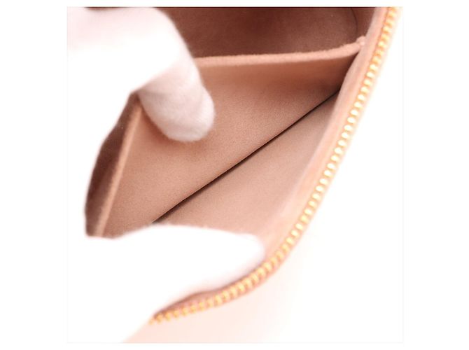 Dior Borsa a mano 2-Way Vanity Case Canvas Cannage Rosa - vista 10