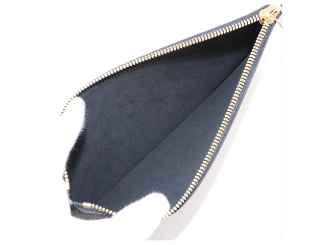Louis Vuitton Borsa a spalla Shopper Neverfull MM in pelle Empreinte Nero - vista 9