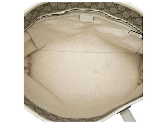 Tote Gucci Medium GG Supreme Beige - vista 4