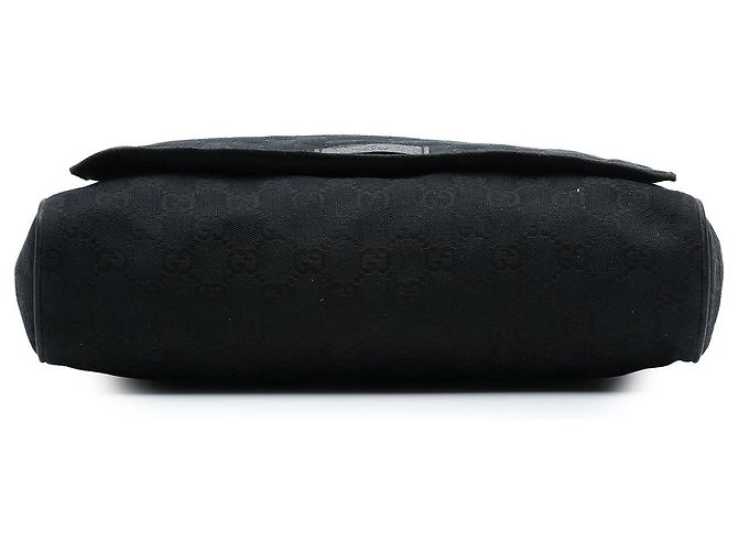 Borsa a tracolla Gucci GG Canvas nera Nero - vista 3