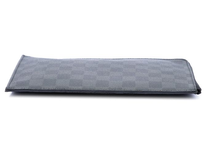 Borsa a pochette Louis Vuitton Damier Graphite Pochette Jour PM nera Nero - vista 3