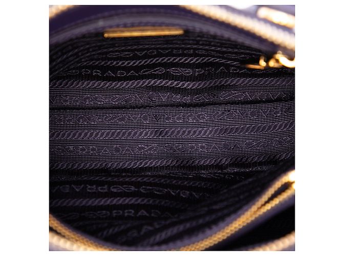 Sac à main Prada Small Saffiano Lux Promenade Violet - vue 4