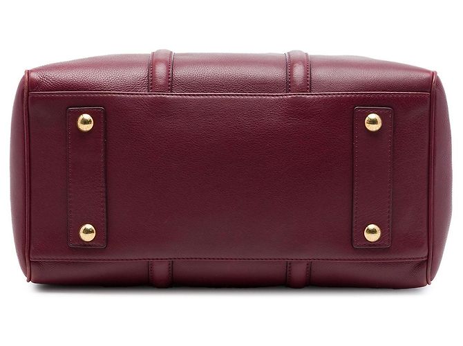 Borsa Satchel Louis Vuitton Sofia Coppola SC MM in pelle di vitello rossa Rosso - vista 3