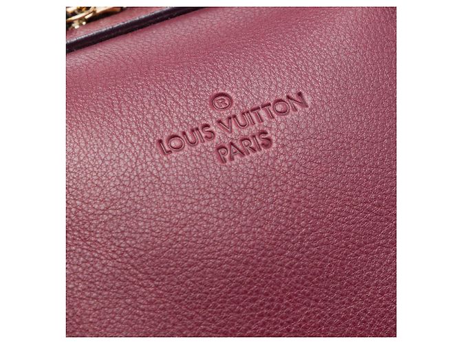 Borsa Satchel Louis Vuitton Sofia Coppola SC MM in pelle di vitello rossa Rosso - vista 5