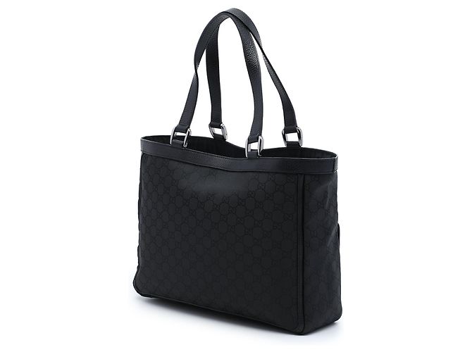 Gucci GG Nylon Abbey D-Ring Pocket Tote Schwarz - Ansicht 2