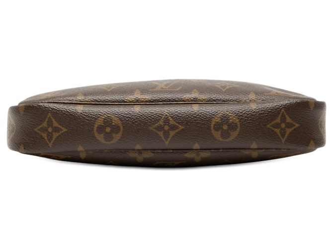 Borsa a tracolla Louis Vuitton Monogram Pochette Accessoires Marrone - vista 3
