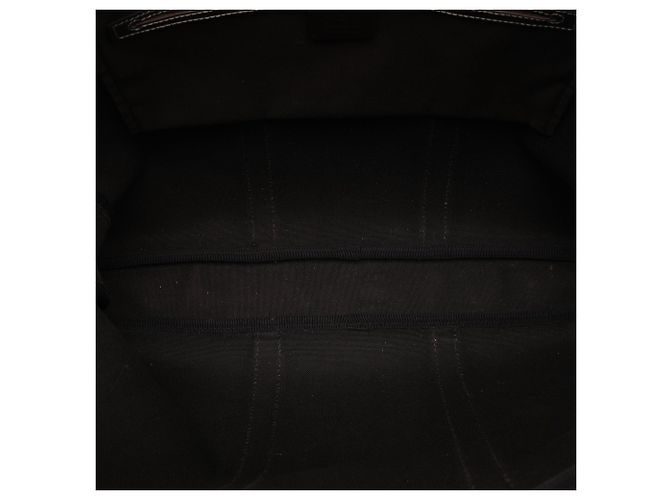 Borsa business Gucci GG Supreme beige - vista 4