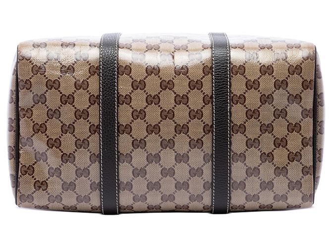 Borsa Boston Gucci Medium GG Crystal Joy Beige - vista 3