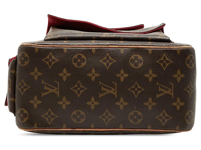 Borsa Louis Vuitton Monogram Excentri Cite Marrone - vista 3