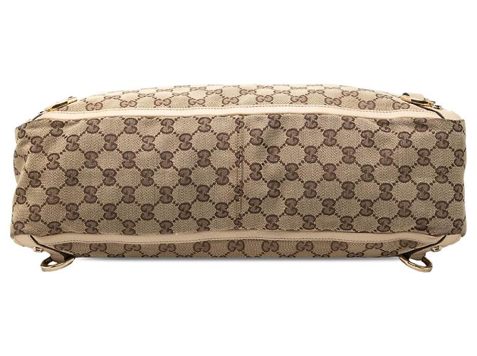 Tote Gucci GG Canvas Abbey D Ring Beige - vista 3