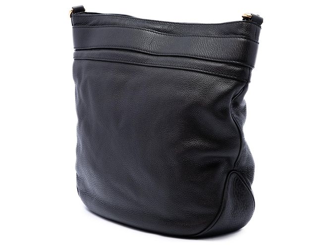Borsa a tracolla Ride Gucci Large in pelle di vitello nera Nero - vista 2