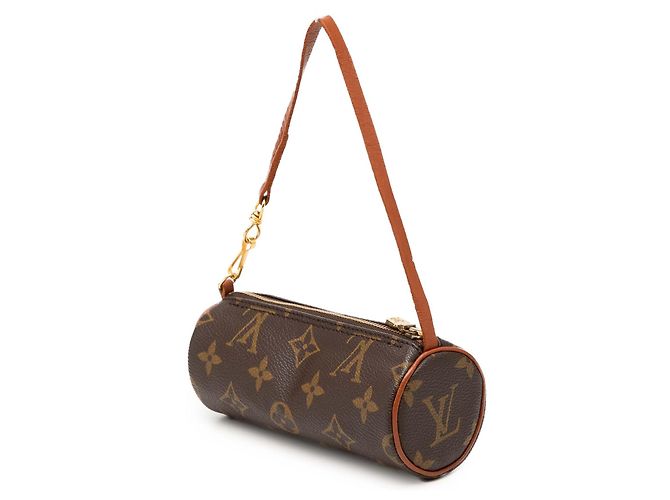 Borsa a mano Louis Vuitton Monogram Papillon Pochette Marrone - vista 2