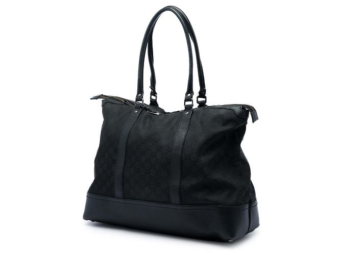 Tote Gucci GG Canvas nera Nero - vista 2