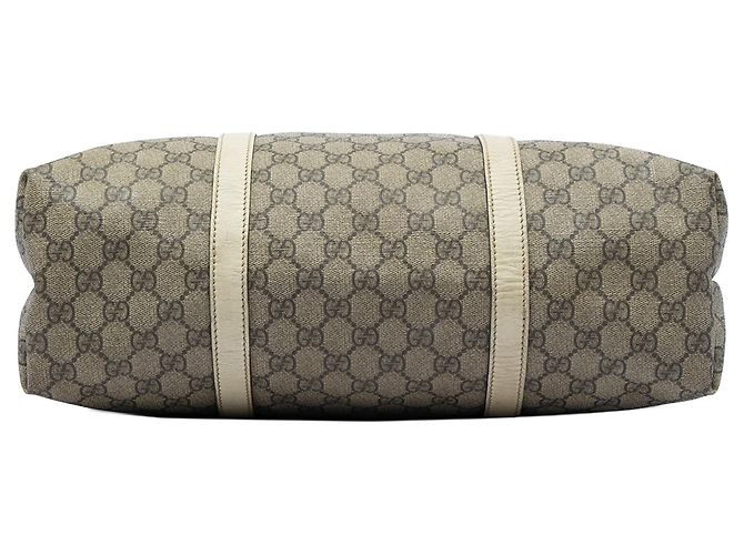 Tote Verticale Gucci GG Supreme Joy bianca Bianco - vista 3