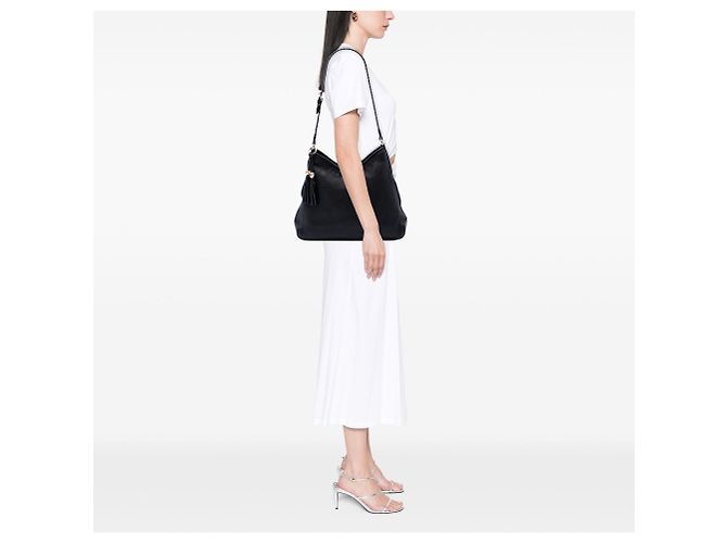 Borsa a tracolla Marrakech Gucci in vitello nero - vista 6