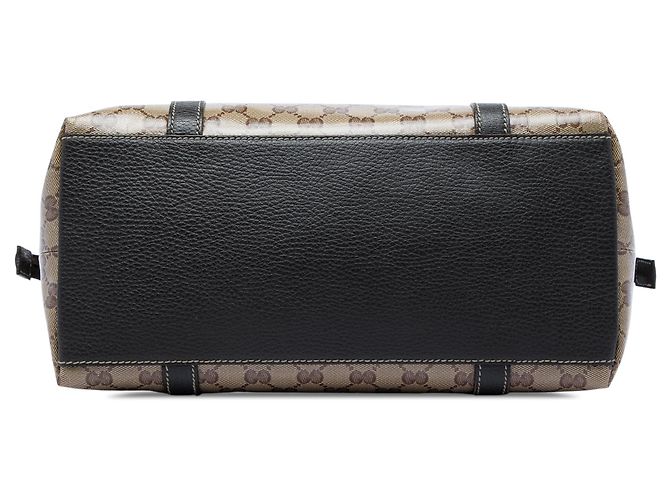 Bolsa Satchel Dome Gucci Medium GG Crystal Charm Bege - vista 3
