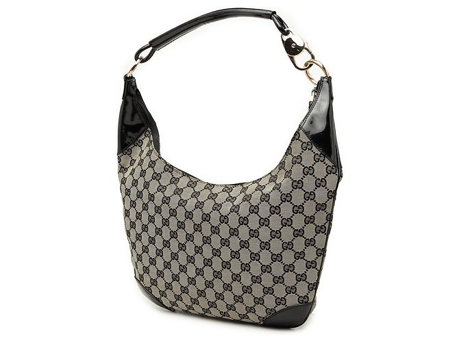 Borsa a tracolla Gucci GG Canvas nera Nero - vista 2
