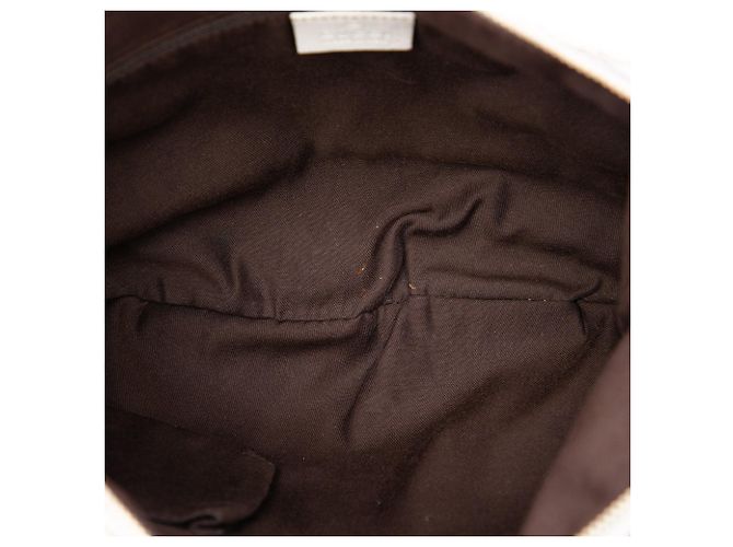 Borsa a tracolla Gucci GG Canvas Abbey D Ring Beige - vista 4