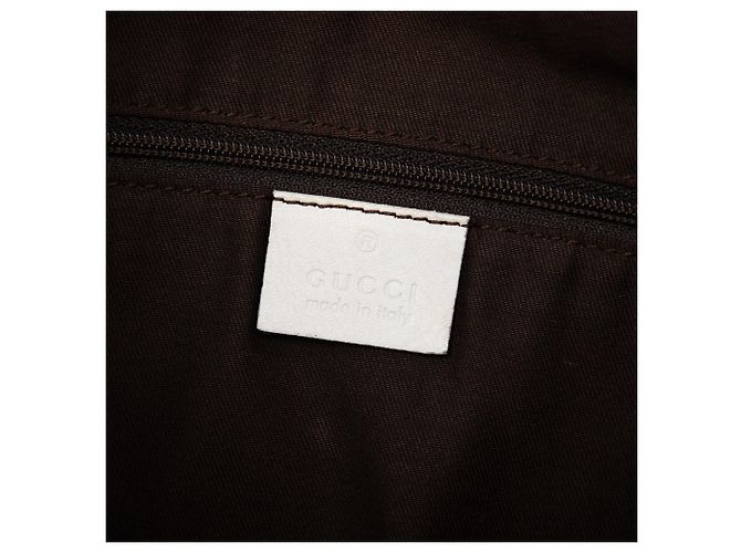 Borsa a tracolla Gucci GG Canvas Abbey D Ring Beige - vista 5