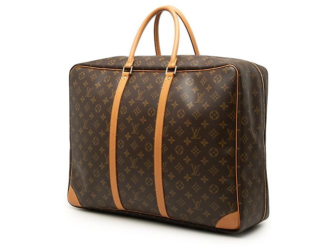 Borsa da viaggio Louis Vuitton Monogram Sirius 50 Marrone - vista 2