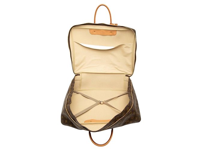 Borsa da viaggio Louis Vuitton Monogram Sirius 50 Marrone - vista 4