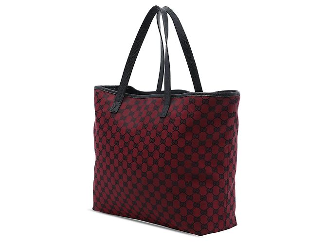 Tote Gucci GG Canvas rosso - vista 2