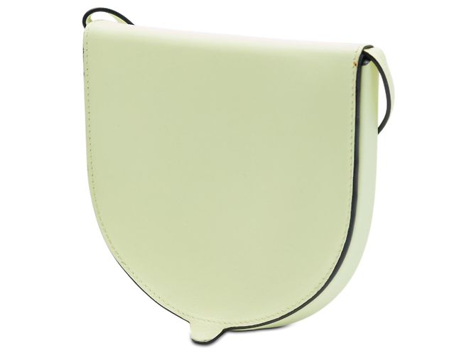 Bolso bandolera LOEWE Small Leather Heel Pouch Verde - vista 2
