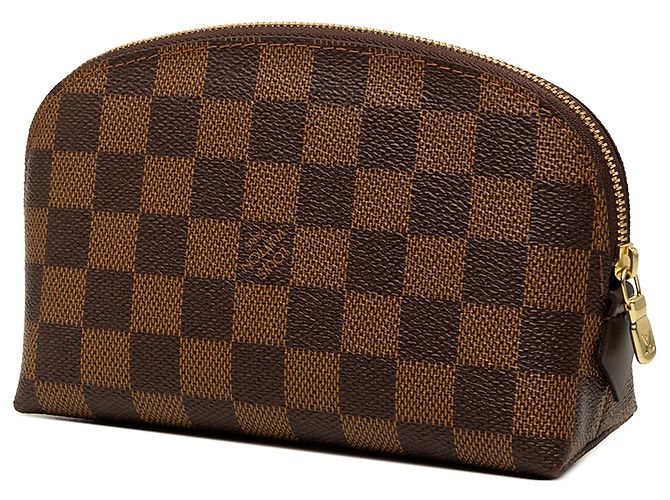 Beauty Case PM Louis Vuitton Damier Ebene Marrone - vista 2