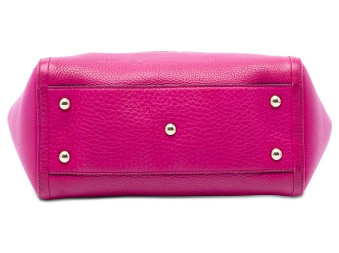 Borsa Soho Cellarius Small in vitello rosa Gucci - vista 3