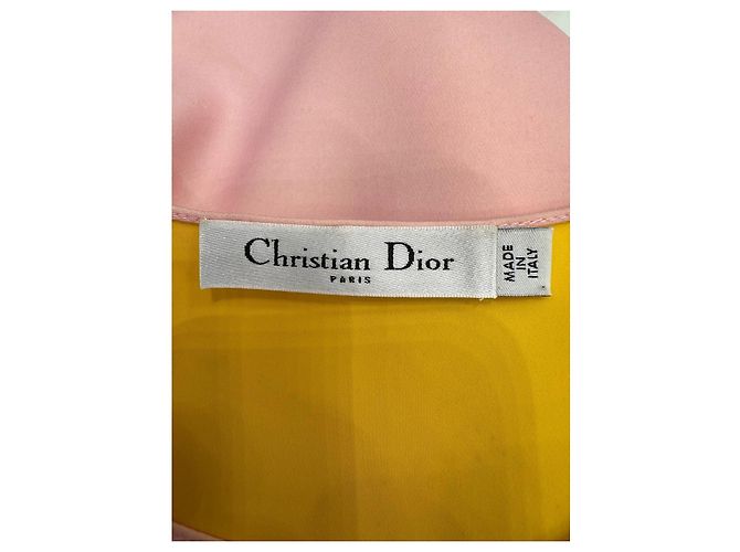 Christian Dior 2013 Rosa Kleid Top Sz.36 gebraucht - Ansicht 7