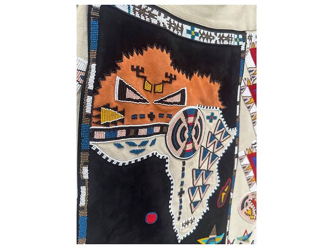 Falda envolvente de gamuza Valentino SS16 Runway - IT 40 de segunda mano - vista 5
