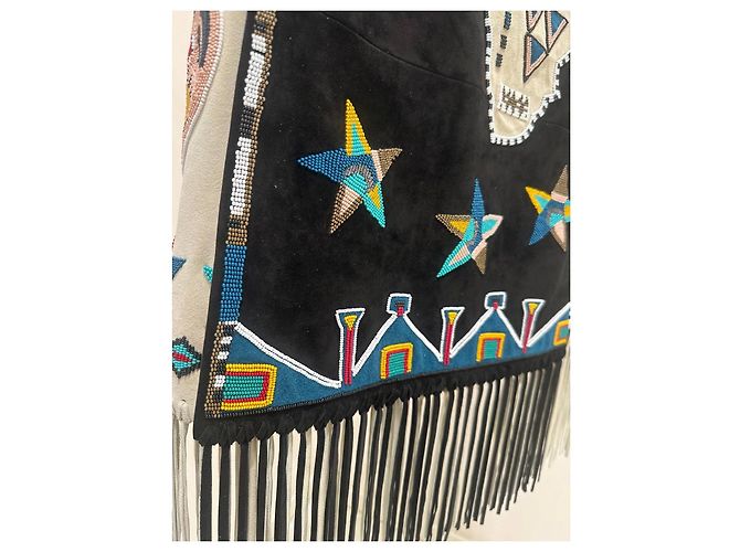 Falda envolvente de gamuza Valentino SS16 Runway - IT 40 de segunda mano - vista 6