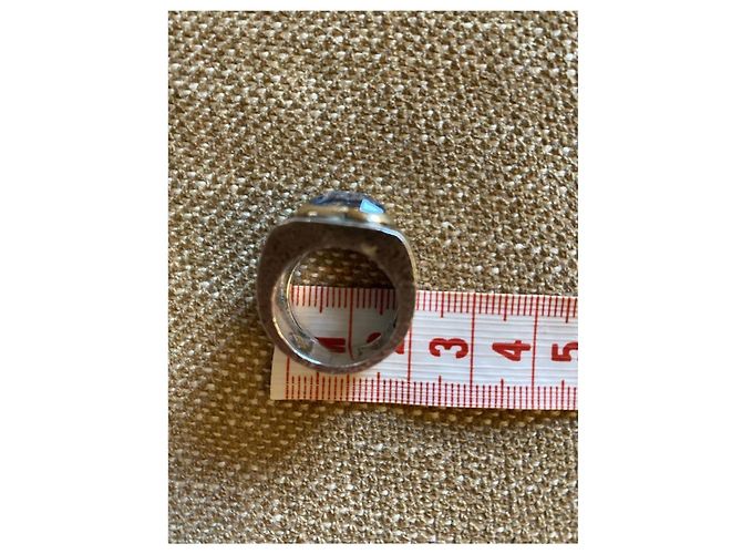 Anello Cuore Zolotas in Argento e Oro D'oro Silver hardware - vista 5