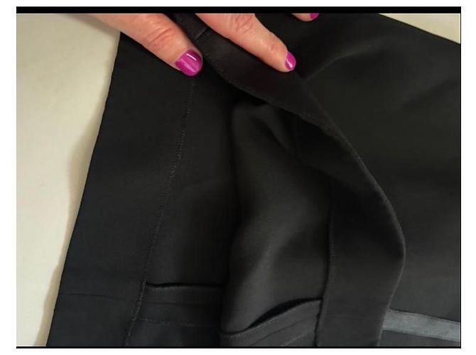 Chanel Seidenkleid Schwarz - Ansicht 10