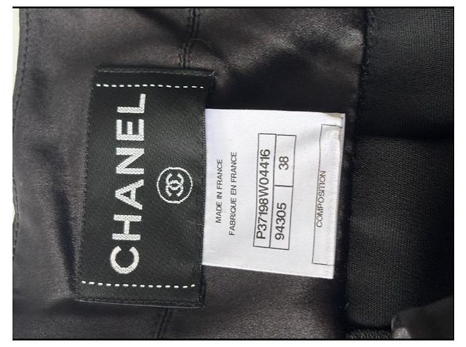 Chanel Seidenkleid Schwarz - Ansicht 12