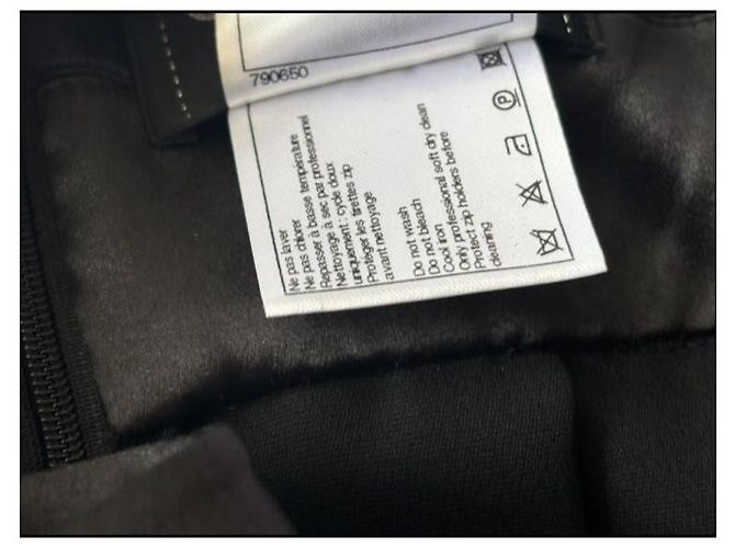 Chanel Seidenkleid Schwarz - Ansicht 14